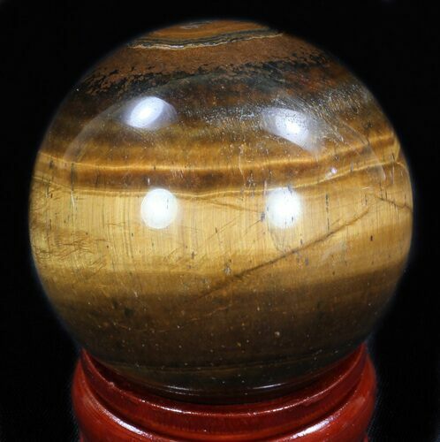 Top Quality Polished Tiger's Eye Sphere #33633